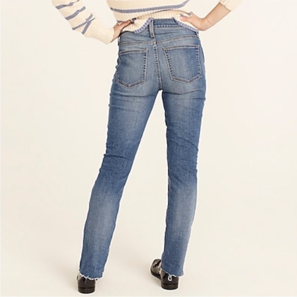 J. Crew 9" vintage slim-straight jean in Tilda wash Size 28 New - Picture 4 of 15